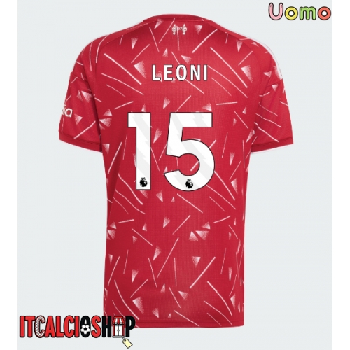 Liverpool Giovanni Leoni #15 Prima Maglia 2026-27 Manica Corta